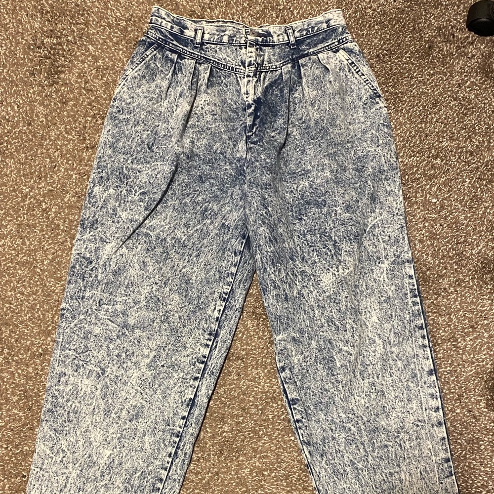 Vintage 80s Group 12 Acid Wash Levi